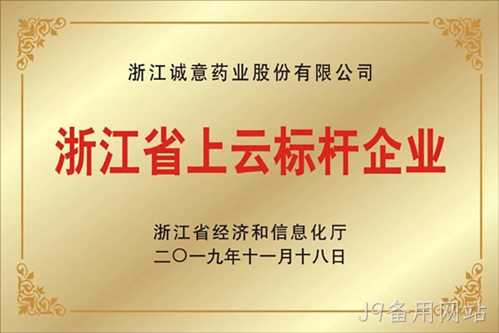浙江省上云标✯✯杆企业