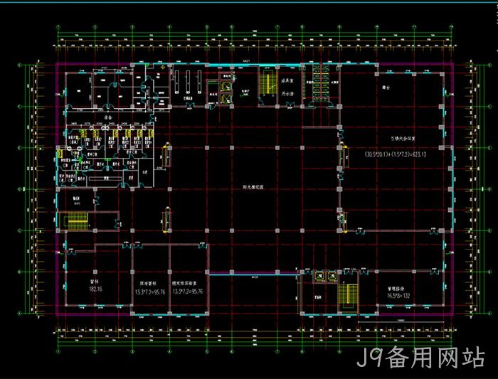研发大楼✯平面图样◣式